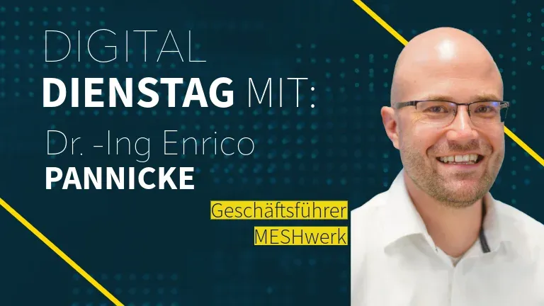 Interview mit Dr. Ing Enrico Pannicke - Geschäftsführer von MESHwerk